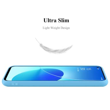 Skal Oppo Reno6 5G Fodral Case (Blå)