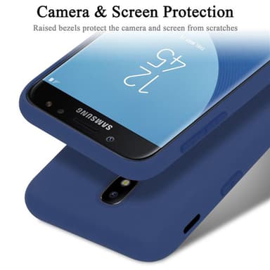 Samsung Galaxy J7 2017 Skal Fodral Case (Blå)