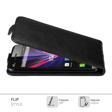 WIKO WAX Flipfodral Skal (Svart)