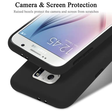Samsung Galaxy S6 Skal Fodral Case (Svart)