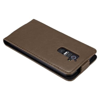 LG G2 Flipfodral Skal (Brun)