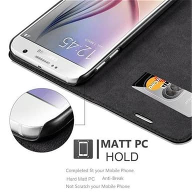 Samsung Galaxy S6 Skal Fodral Case (Svart)