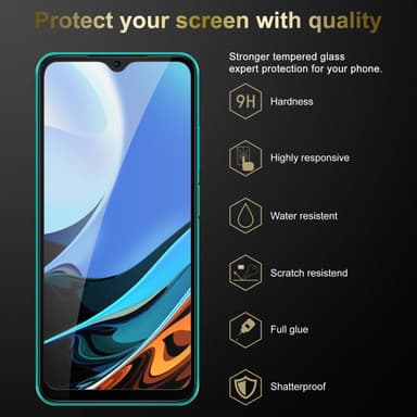Xiaomi RedMi 9T / POCO M3 3x Skyddsglas Skyddsfilm
