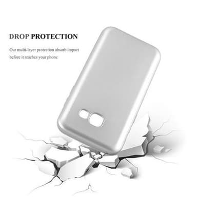 Skal Samsung Galaxy A3 2017 Fodral Case (Silver)
