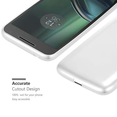 Skal Motorola MOTO G4 PLAY Fodral Case (Silver)