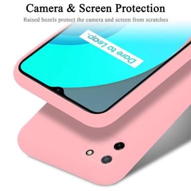 Realme C11 2020 Skal Fodral Case (Rosa)