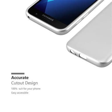 Skal Samsung Galaxy A3 2017 Fodral Case (Silver)