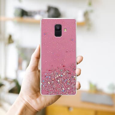 Samsung Galaxy A6 2018 Skal Fodral Case (Rose)