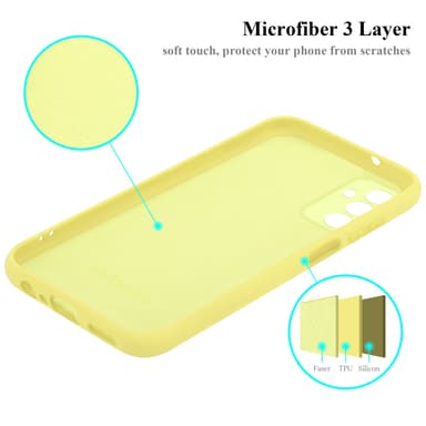 Samsung Galaxy M13 4G Skal Fodral Case (Gul)