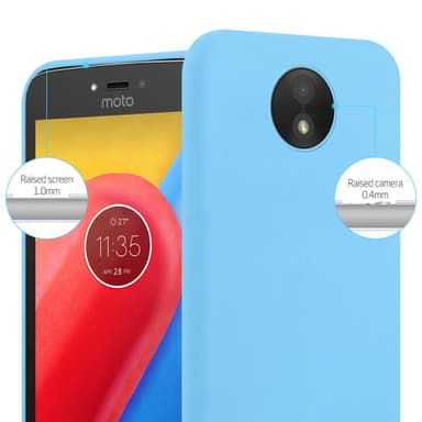 Skal Motorola MOTO C Fodral Case (Blå)