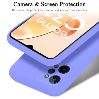 Realme C31 Skal Fodral Case (Lila)