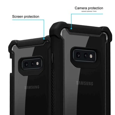 Samsung Galaxy S10e Skal Fodral Case (Svart)