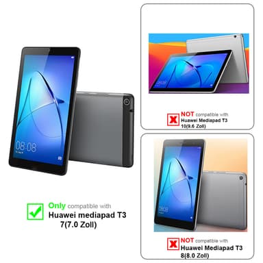 Huawei MediaPad T3 7 (7.0 tum) 3x Skyddsglas Skyddsfilm