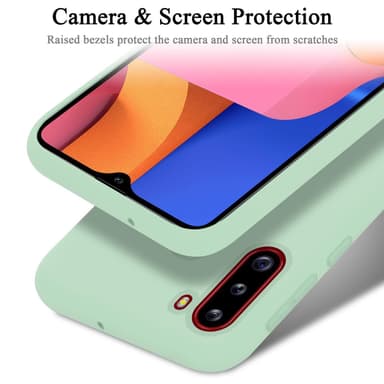 Samsung Galaxy A21 Skal Fodral Case (Grön)