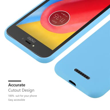 Skal Motorola MOTO C Fodral Case (Blå)