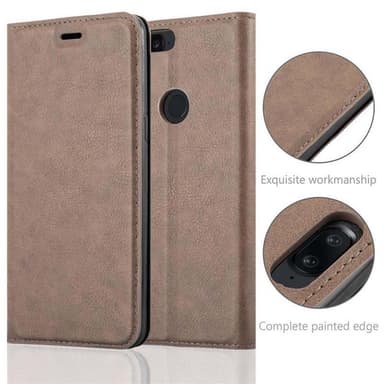 OnePlus 5T Skal Fodral Case (Brun)