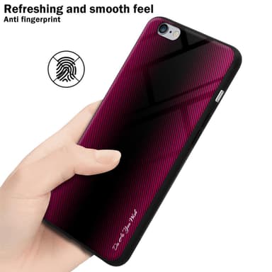 iPhone 6 PLUS / 6S PLUS Skal Fodral Case (Rosa)