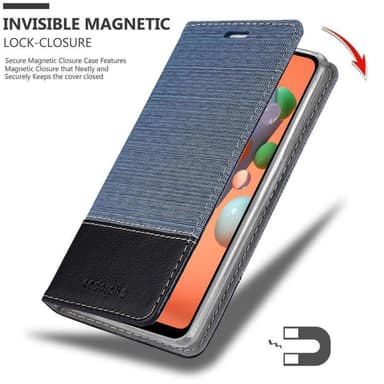 Samsung Galaxy A11 / M11 Plånboksfodral Skal (Blå)