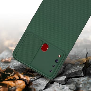 Skal Samsung Galaxy A20s Fodral Case (Grön)