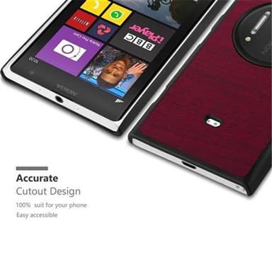 Nokia Lumia 1020 Skal Fodral Case (Röd)