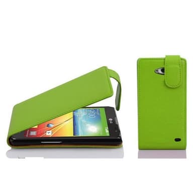 LG L70 (1. SIM) Flipfodral Skal (Grön)