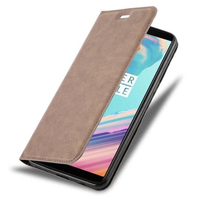OnePlus 5T Skal Fodral Case (Brun)