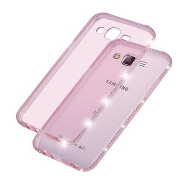 Samsung Galaxy J5 2015 Skal Fodral Case (Rosa)