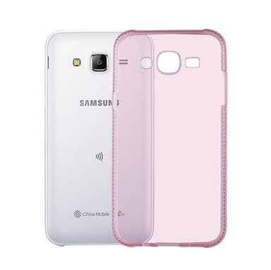 Samsung Galaxy J5 2015 Skal Fodral Case (Rosa)