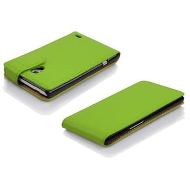 LG L70 (1. SIM) Flipfodral Skal (Grön)