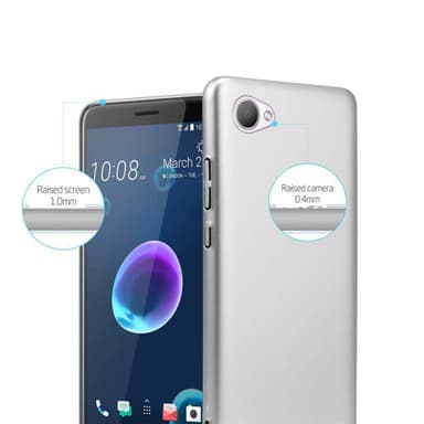 HTC Desire 12 Skal Fodral Case (Silver)