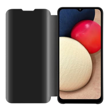Samsung Galaxy A02s Plånboksfodral Skal (Svart)