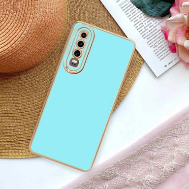 Huawei P30 Skal Fodral Case (Turkos)