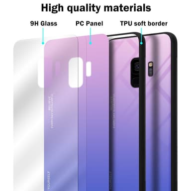 Samsung Galaxy S9 Skal Fodral Case (Svart)