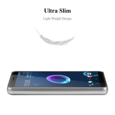 HTC Desire 12 Skal Fodral Case (Silver)