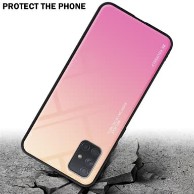 Samsung Galaxy A71 4G Skal Fodral Case (Svart)