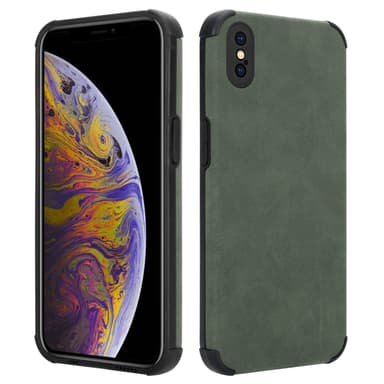 Skal iPhone XS MAX Fodral Case (Grön)