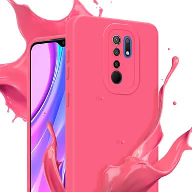 Xiaomi RedMi 9 Skal Fodral Case (Röd)