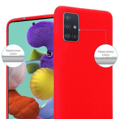 Skal Samsung Galaxy A51 4G / M40s Fodral Case (Röd)