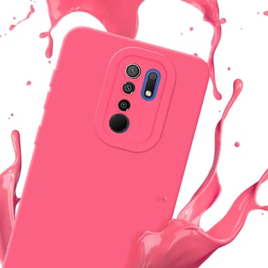 Xiaomi RedMi 9 Skal Fodral Case (Röd)