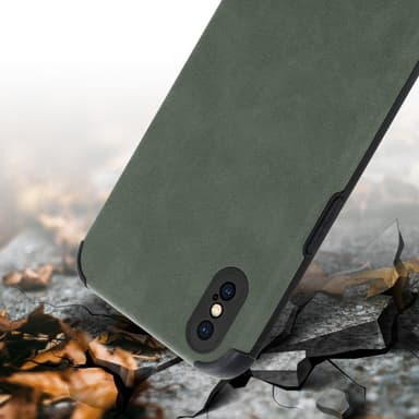 Skal iPhone XS MAX Fodral Case (Grön)