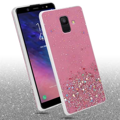 Samsung Galaxy A6 2018 Skal Fodral Case (Rose)