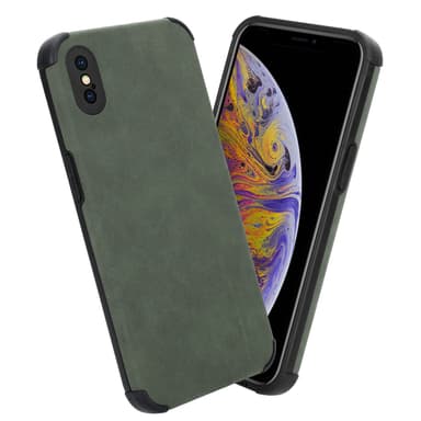 Skal iPhone XS MAX Fodral Case (Grön)