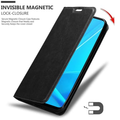Oppo A92 Skal Fodral Case (Svart)