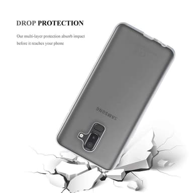 Samsung Galaxy J8 2018 Skal Fodral Case (Transparent)