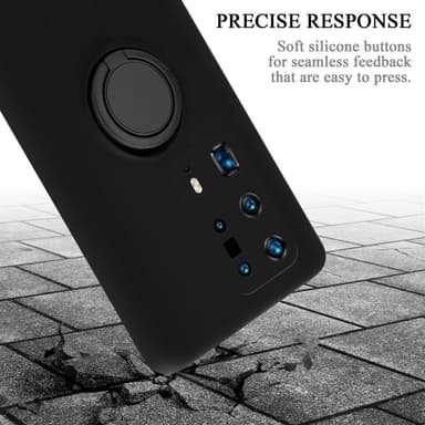 Skal Huawei P40 PRO / P40 PRO+ Fodral Case (Svart)