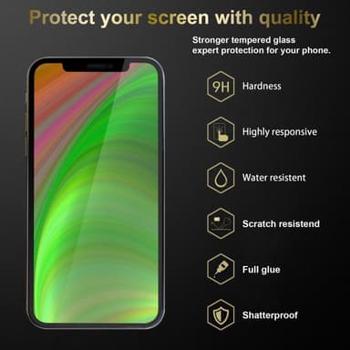 iPhone 13 PRO MAX Skyddsglas Skyddsfilm Skärmskydd