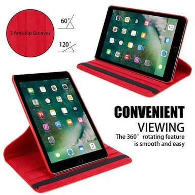 iPad PRO (9.7 tum) Skal Fodral Case (Röd)