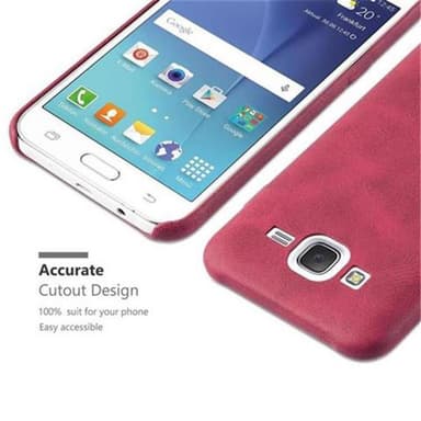 Samsung Galaxy J5 2015 Skal Fodral Case (Röd)
