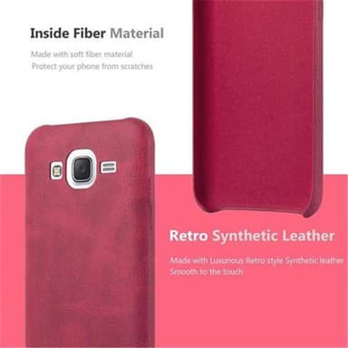 Samsung Galaxy J5 2015 Skal Fodral Case (Röd)