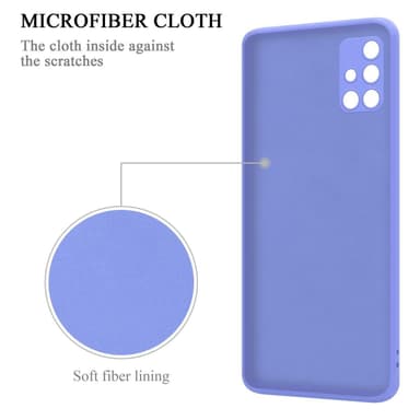 Skal Samsung Galaxy A51 4G / M40s Fodral Case (Lila)